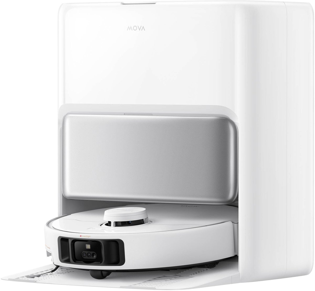 MOVA P50 Pro Ultra - Robotstofzuiger met Dweilfunctie - Intelligent Vuildetectiesysteem - Zelfreinigend Basisstation