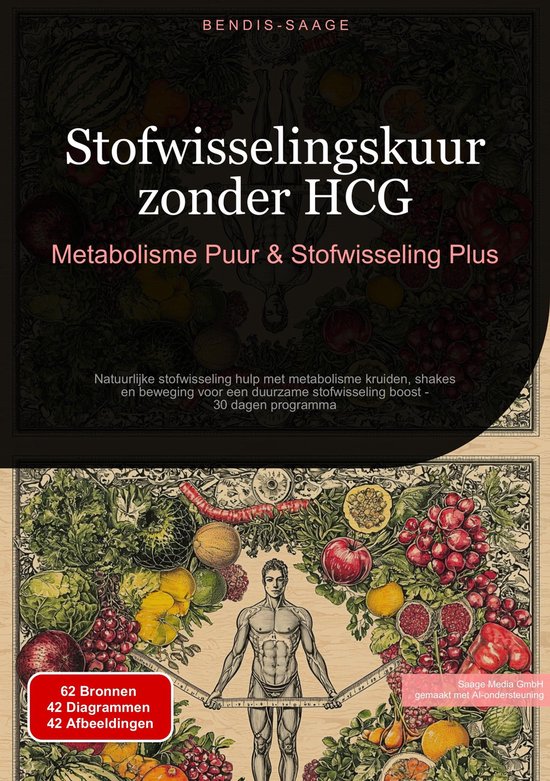 Stofwisselingskuur zonder HCG: Metabolisme Puur & Stofwissel ... - cover