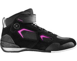 XPD X-Radical Lady Black Fuchsia Motorcycle Boots - Laars