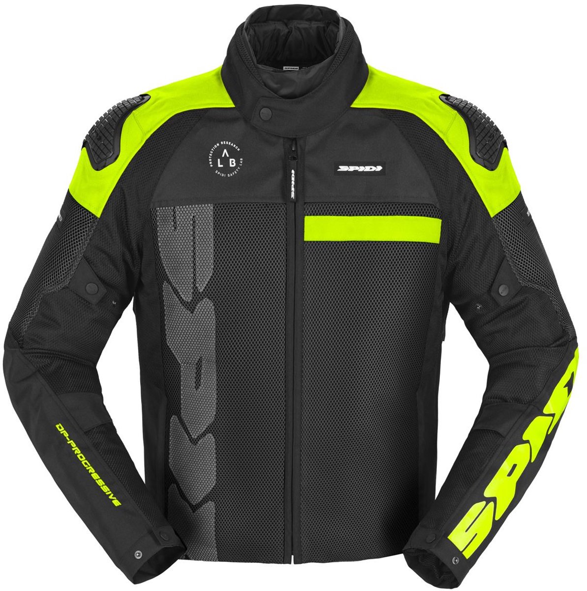 Spidi Progressive Net H2OUT Jas Fluo Geel - Jas