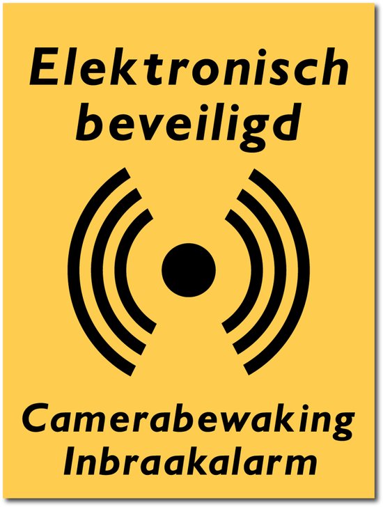 Tableau sécurisé électroniquement - Tableau 300 x 400 mm - (Forex)