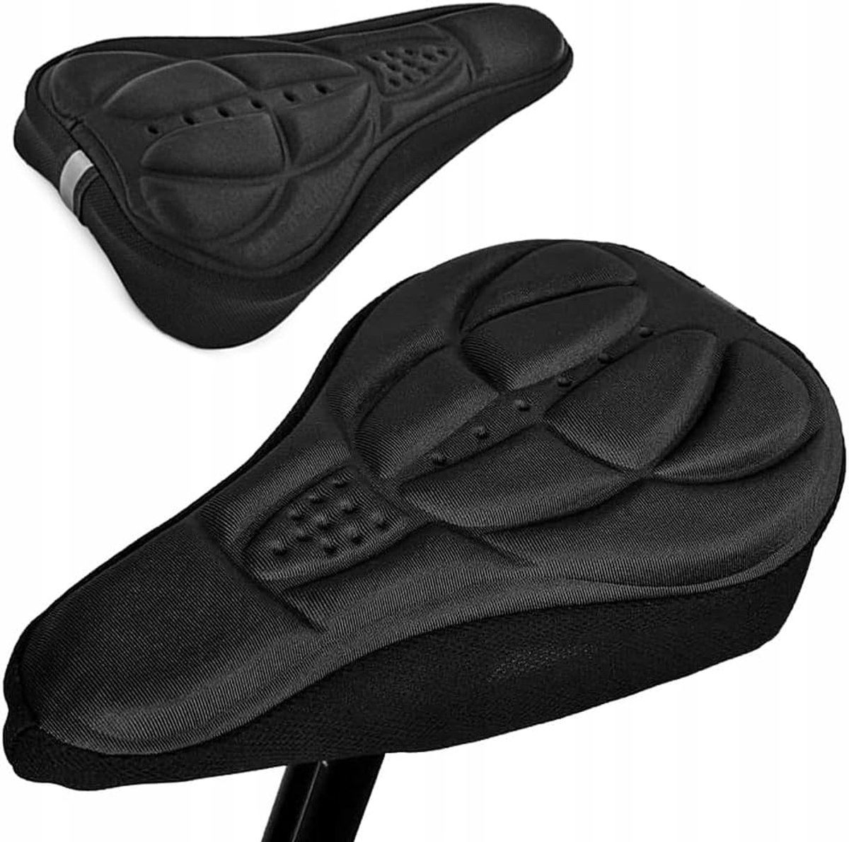 Universele fietszadelhoes - comfortabel en beschermend - 1 stuk - lichtgewicht - 25 cm