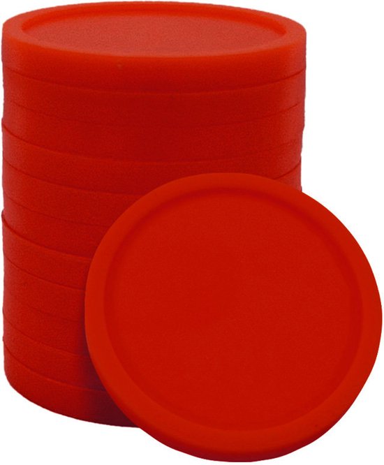 100 Jetons Buvette CombiCraft 29mm Cocktail Rose Fluo - Jetons Consigne & Paiement Événements