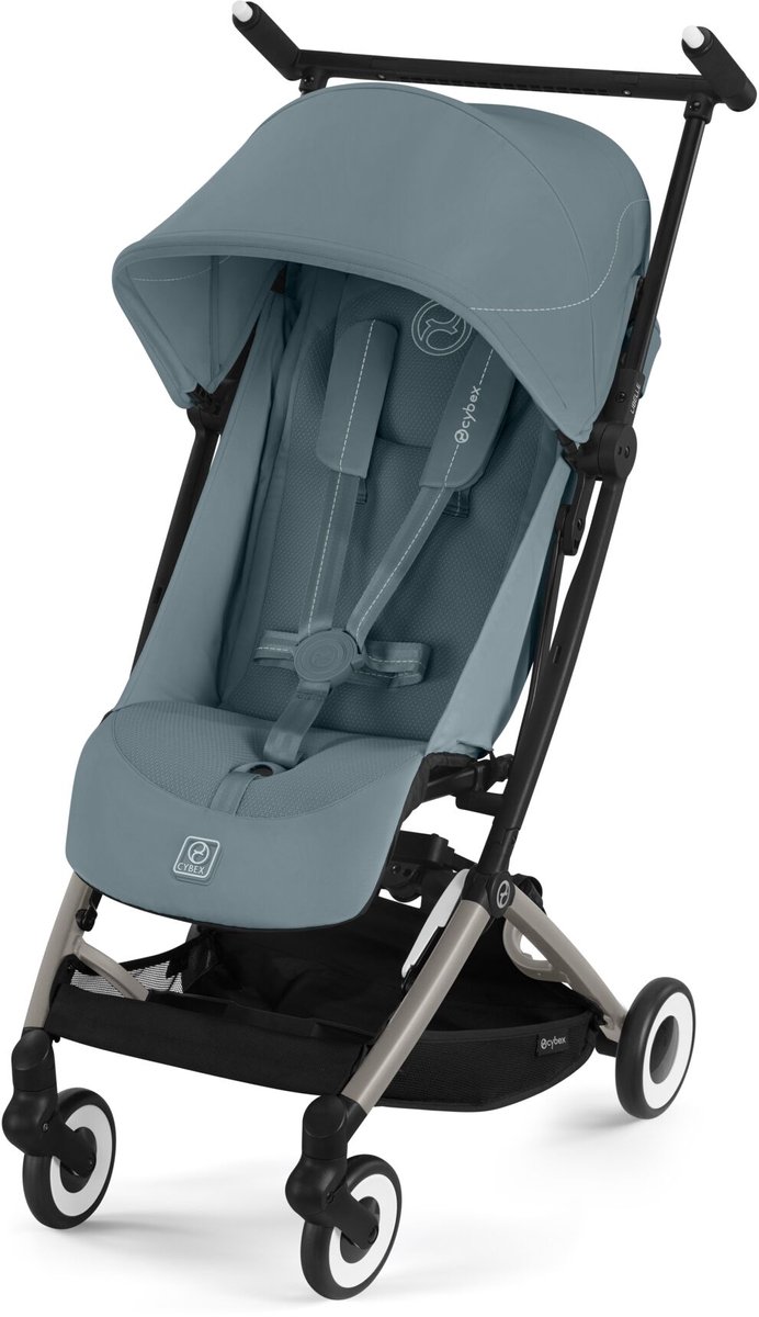 Cybex Libelle Handbagage - Buggy - Stormy Blue - Taupe Frame - 2025 van Cybex