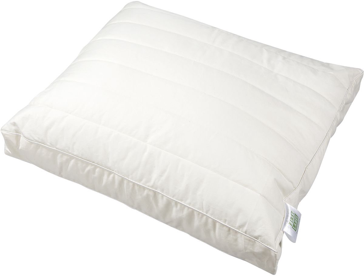 Polydaun First Kapok hoofdkussen – boxmodel – vulling 100% kapok - 900 gram – navulbaar - 52x62x8cm