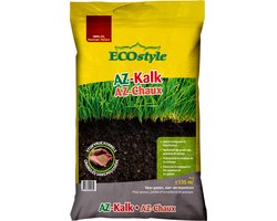 ECOstyle AZ Kalk Micro Korrel – Voor Gazon, Sier- en Moestuin - Corrigeert Zuurgraad direct en langdurig - werkt tegen Mos - CO2-Neutraal – 135 M² - 10 KG