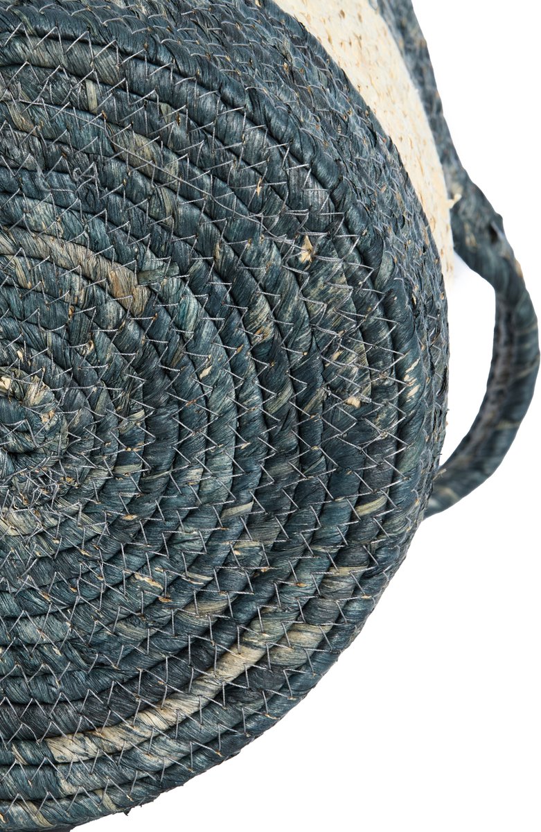 Mand KILKEE - Ø40x40cm - Blauw - Set van 3