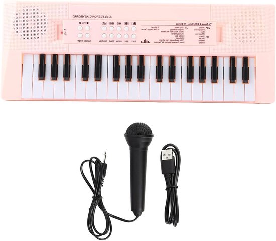 Teclado Musical, BF 3738 Teclado Musical Piano Eléctrico Con 37 Teclas Para Instrumentos Educativos Para Principiantes