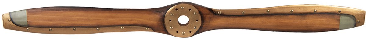 Clayre & Eef Decoratie 12x3x120 cm Bruin Hout