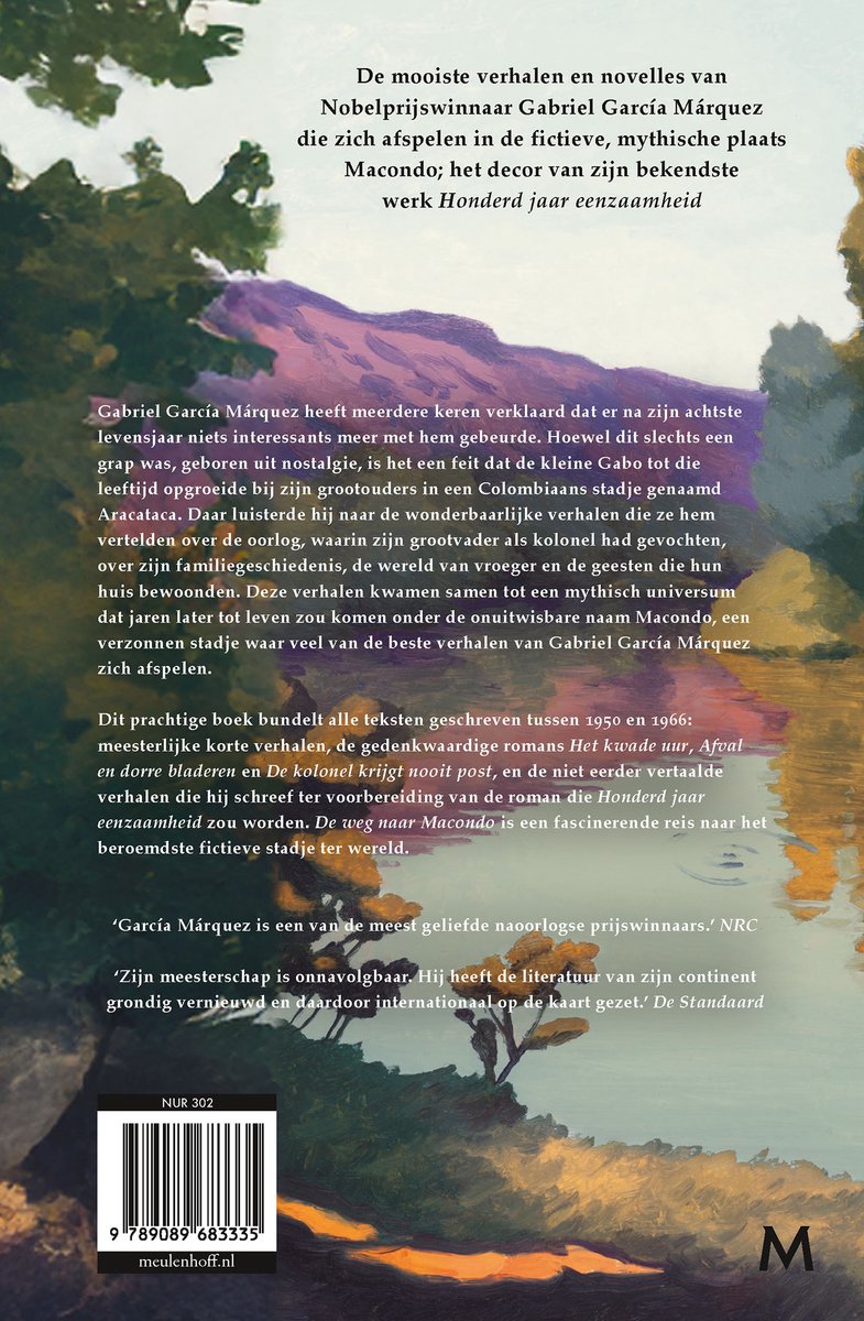 De weg naar Macondo - back cover