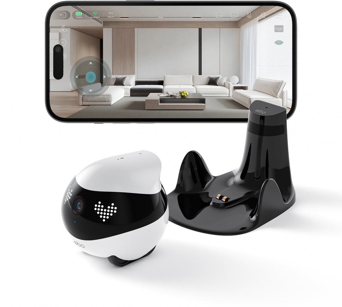 EnaBot - EBO Air 2 - Bewakingscamera