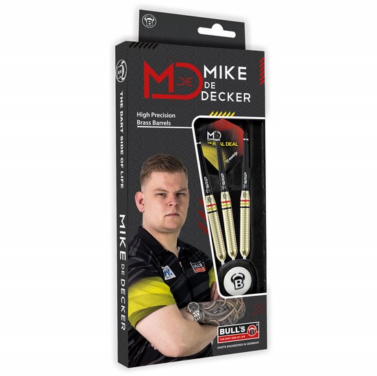 Bull's Germany Mike de Decker Brass Steel Dart - 20 Gram van Bull's Germany — afbeelding 3