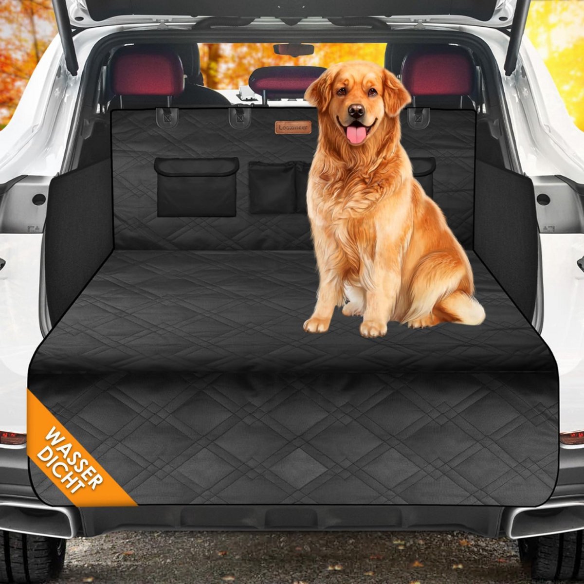 ApexArte® Hondendeken Auto Kofferbak – Autodeken Hond – Beschermhoes Auto