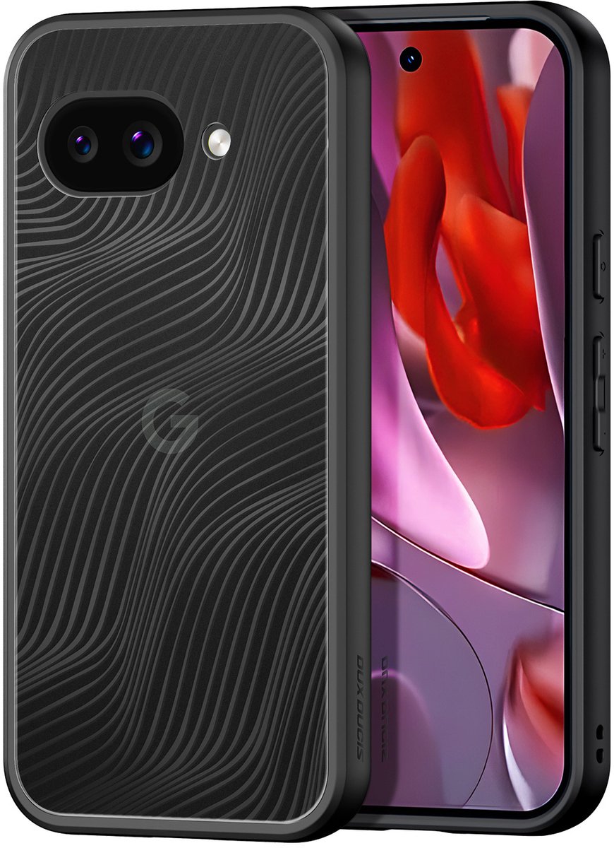 Dux Ducis - Telefoon Hoesje geschikt voor de Google Pixel 9a - Back Cover - Aimo Series - Zwart