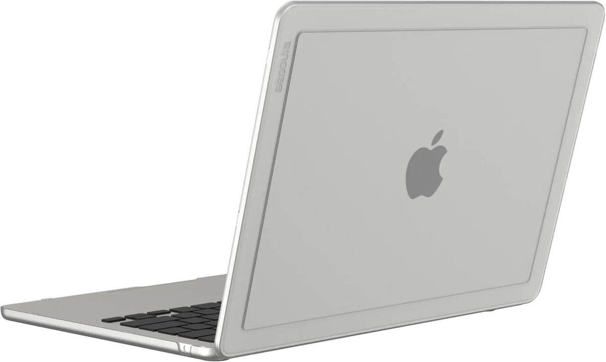 MacBook Air 13" (M3 2024) Hardshell Case Transparant - Incase Edge, Slank, Lichtgewicht, Krasbestendig, Volledige Poorttoegang - Afbeelding 4