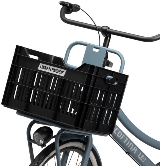 Urban Proof fietskrat 30L black Recycled 40x30x25cm van Urban Proof — afbeelding 4
