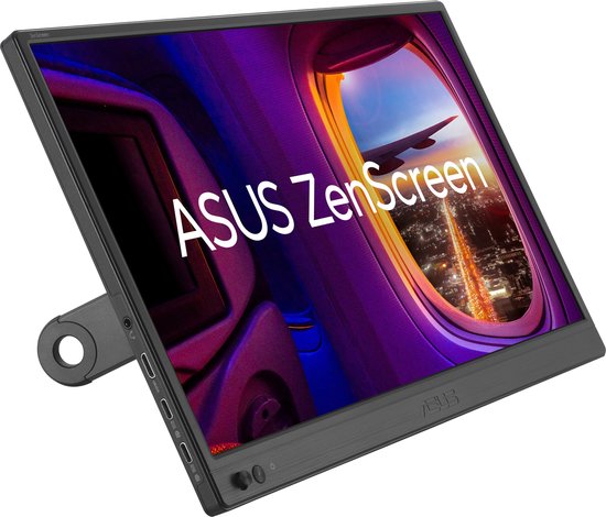 ASUS ZenScreen MB169CK - Portable USB-C Monitor - 360° kickstand - 15.6 inch - draagbare monitoren vergelijking