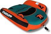 Stardupp Big Ray Sports nautiques Funtube - 2 personnes - Pneu gonflable pour derrière le bateau - Convient à toute la famille - Pour vitesses élevées et basses