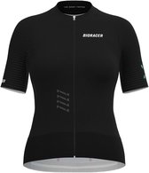 BIORACER Epic - Fietsshirt Zomer - Dames - Zwart - Korte Mouw - Ademend & Aerodynamisch - Maat S