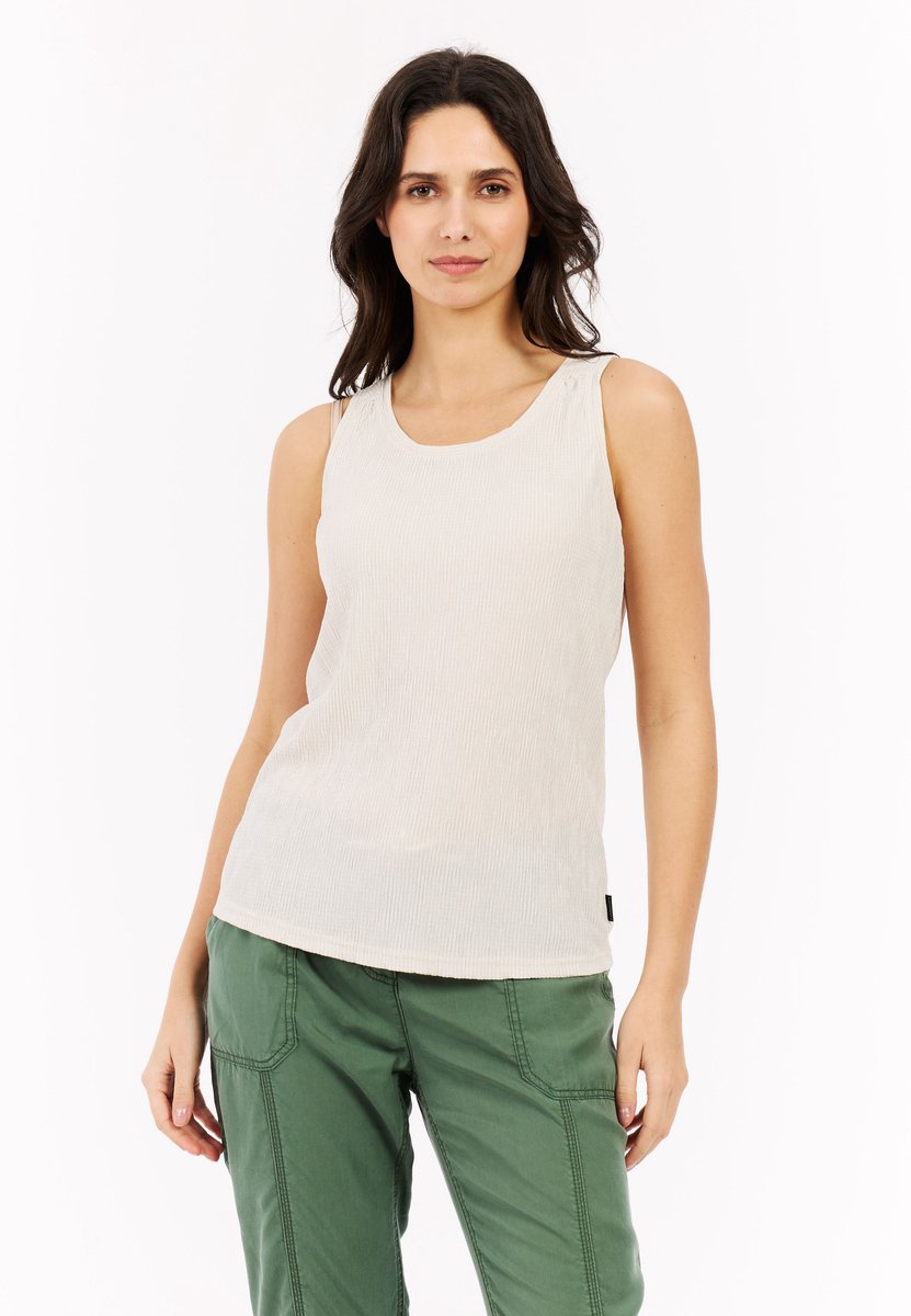 Protest Prtfields Dames Singlet Kitoffwhite