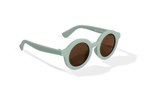 Little Dutch kinderzonnebril rond groen - roze - sunglasses - zonnebril