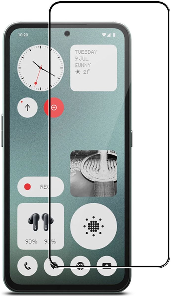 Mobigear Screenprotector geschikt voor Nothing CMF Phone 1 Glazen | Mobigear Premium Screenprotector - Case Friendly