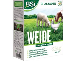 BSI - Graszaad Weide Voedzaam en Smaakvol - 2,5 kg voor 300 m²