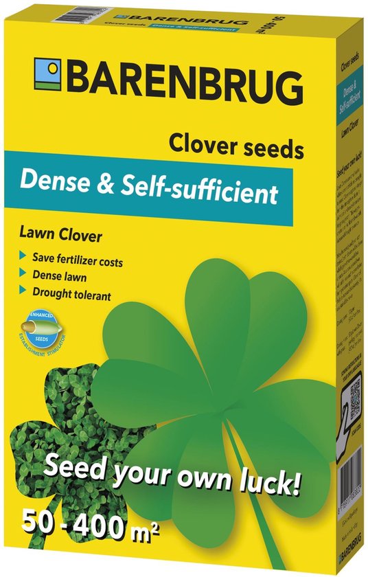 Barenbrug klavergazon 0,5kg - Lawn Clover - Creëer een zelfvoorzienend gazon
