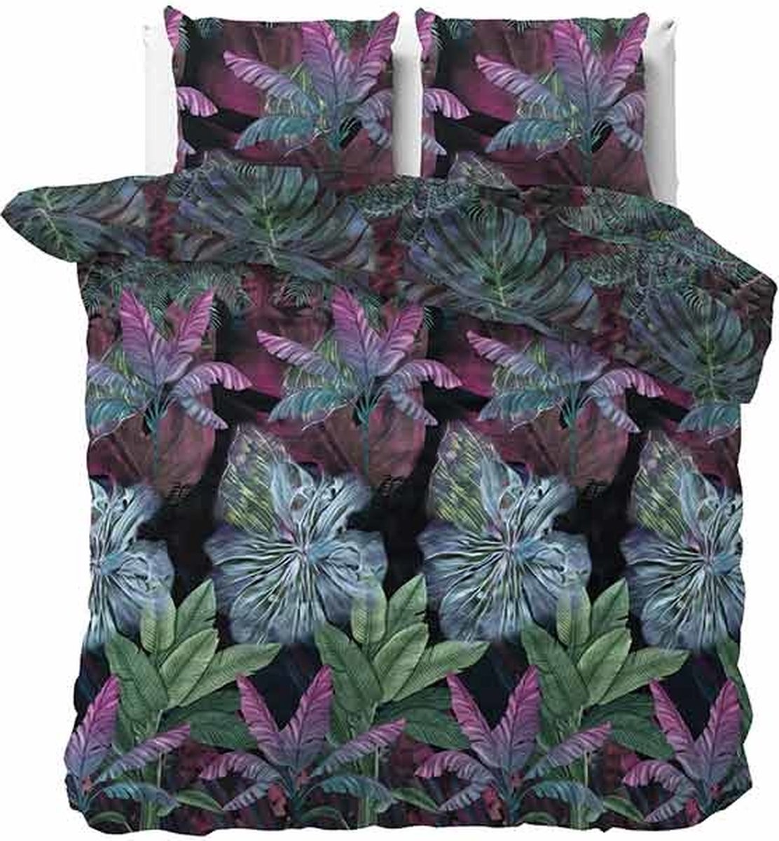 Dekbedovertrek Velvet Aurora - 240x220 - lits jumeaux - + 2x kussensloop 60x70