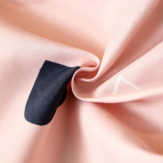 Hoeslaken 140x200 cm Protège matelas Kids drap housse motif coeur rose caricature drap housse en microfibre pour lit à sommier tapissier, matelas jusqu'à 30 cm de hauteur