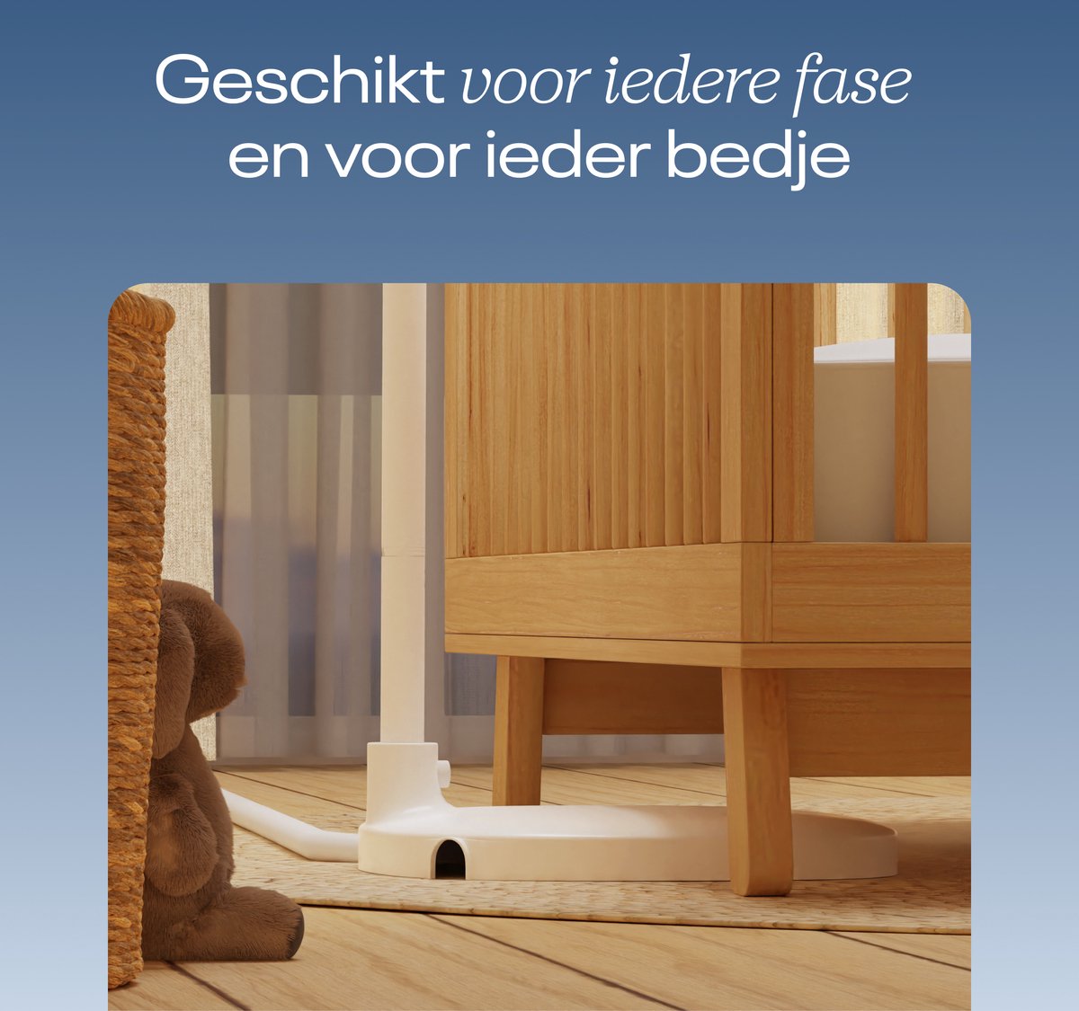 Nanit Pro Camera Babyfoon met Ademhalingsbewaking - afbeelding 3