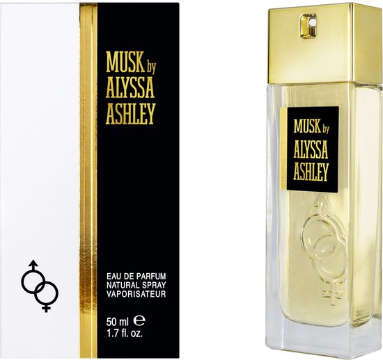 Alyssa Ashley Musk Eau de Parfum - Zachte Sensuele Muskgeur - Unisex - 50ml