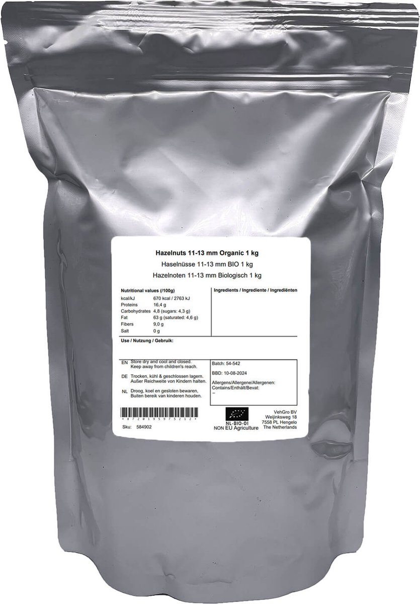 Hazelnoten 11-13 mm