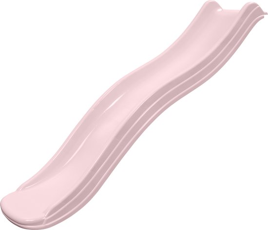 Losse glijbaan Pastel roze 175 cm voor Platformhoogte 90 cm