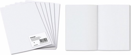 Papier ministériel Aurora , à carreaux, A4, paquet de 240 feuilles (pliées)