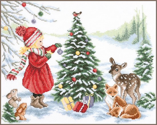 Vervaco - Kit de comptage - Noël - Décorations de Noël - PN-0206743