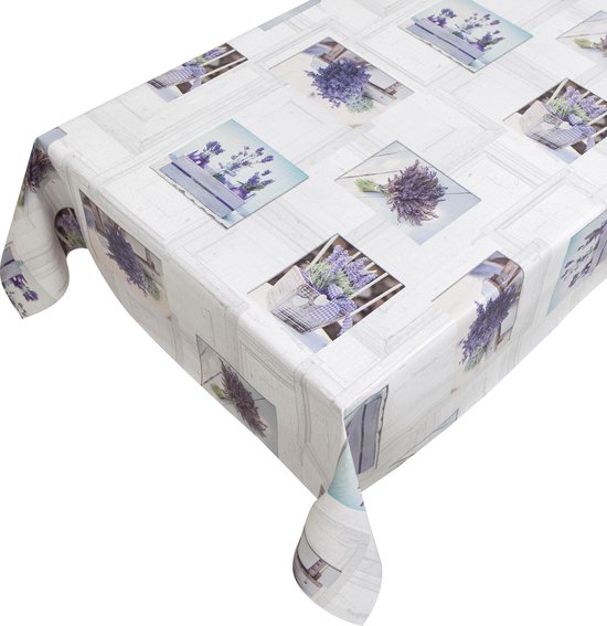 1001 nacht thema tafelkleed paars met goud 137 x 274 cm | Fun en Feest