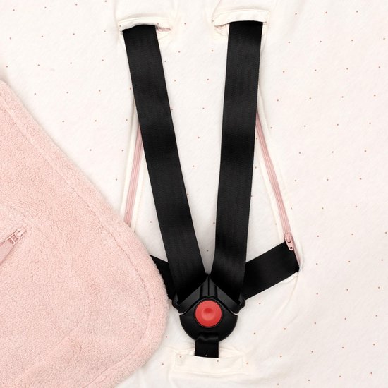 BEMINI Voetenzak - Biside 0-12m - Zacht comfort - Blush van Bemini — afbeelding 2