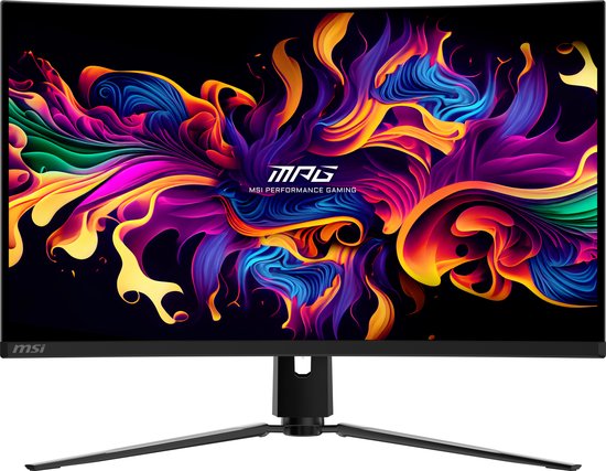 MSI MPG 321CURX QD-OLED - 4K UHD Curved Gaming Monitor - 240hz - 32 inch - USB-C PD 98W