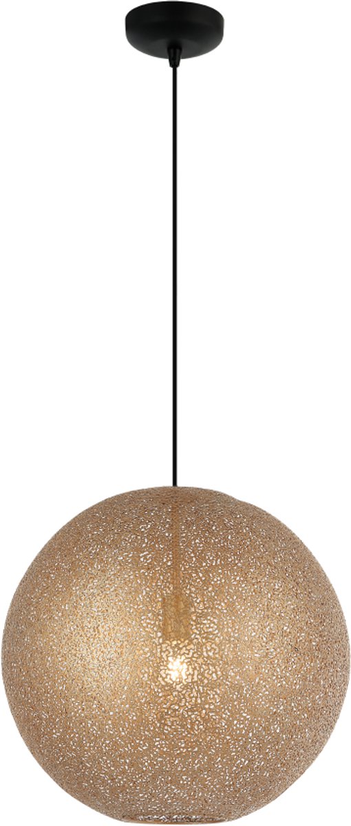 Chericoni Rolo Hanglamp - 1-lichts - Ø40 cm - Metaal - Goud