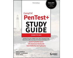 Omslag van Sybex Study Guide- CompTIA PenTest+ Study Guide