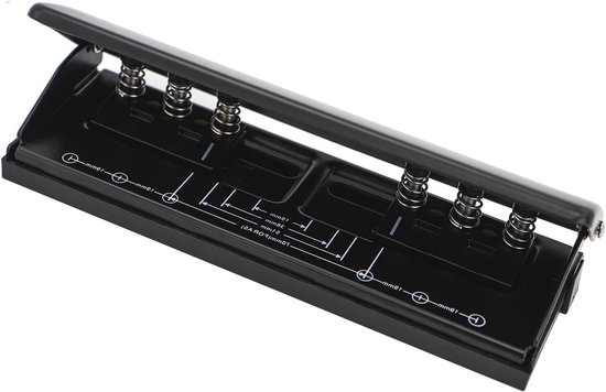 Verstelbare perforator voor 4 gaten tot A4 formaat 45/65/45mm (A5 Size Setting)(999D Verstelbare perforator voor 4 gaten tot A4 formaat 45/65/45mm (A5 Size Setting)(999D