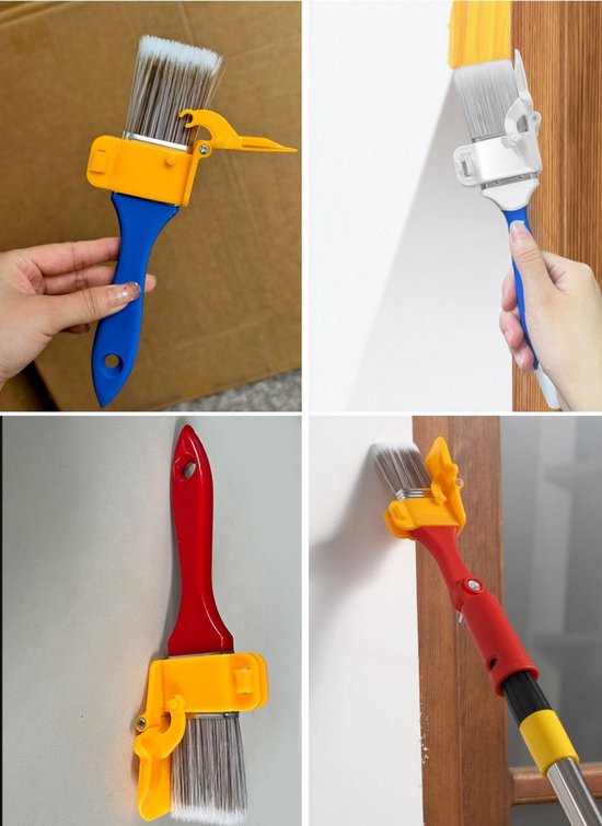 Kurtzy 20 Pak 5,08, 3,81, 2,54 en 1,27 cm Verfkwasten – Professioneel Houten Handvat Verfkwast Set Voor Verf, Stainen, Vernissen, Verlijmen en Huis DIY