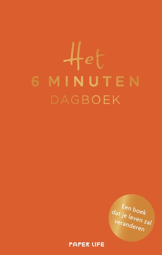 Het 6 minuten dagboek - Oranje