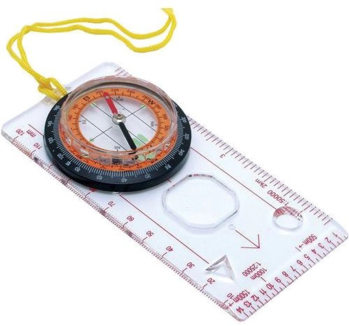 Kompas transparant - lezen - markeren - kaarten - survival - trektochten - camping - Survival kit