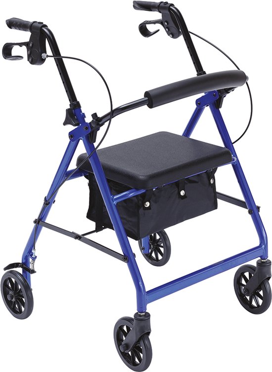 Herdegen Lichtgewicht Rollator Alubest - Opvouwbaar - voor Binnen en Buiten