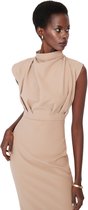 Trendyol Robe Basis à col montant et manches standard pour femme