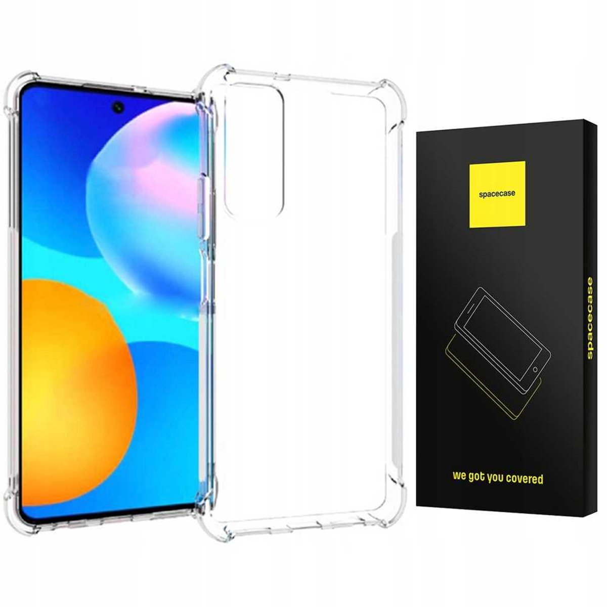 Spacecase Case Anti-Shock Cover Voor Huawei P Smart 2021