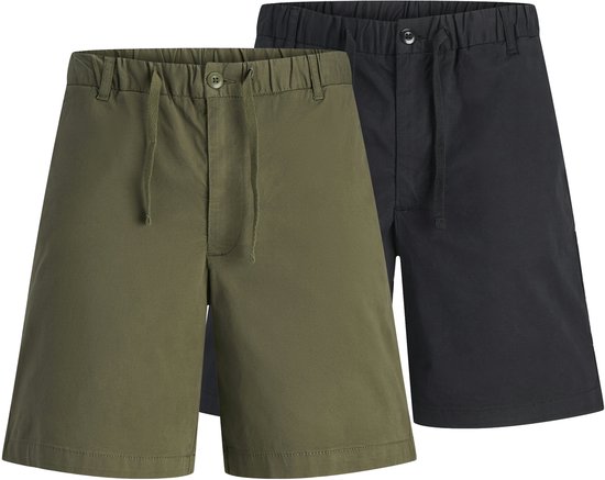 JACK&JONES JPSTJAIDEN CAMPAIGN HYBRID BONDI SH Lot de 2 shorts de jogging pour homme - Taille M