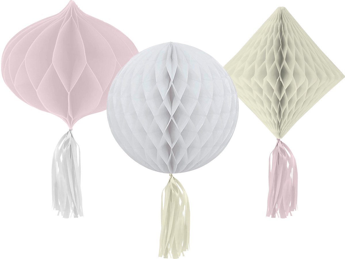Honeycomb Set - Playful Powder - 3 stuks
